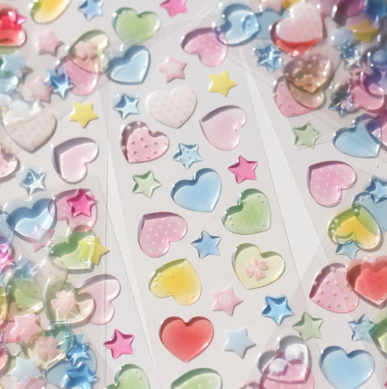 [PT29] NEW Polticker 'Happiness Post Office Collaboration' Epoxy Sticker Sheets (options)