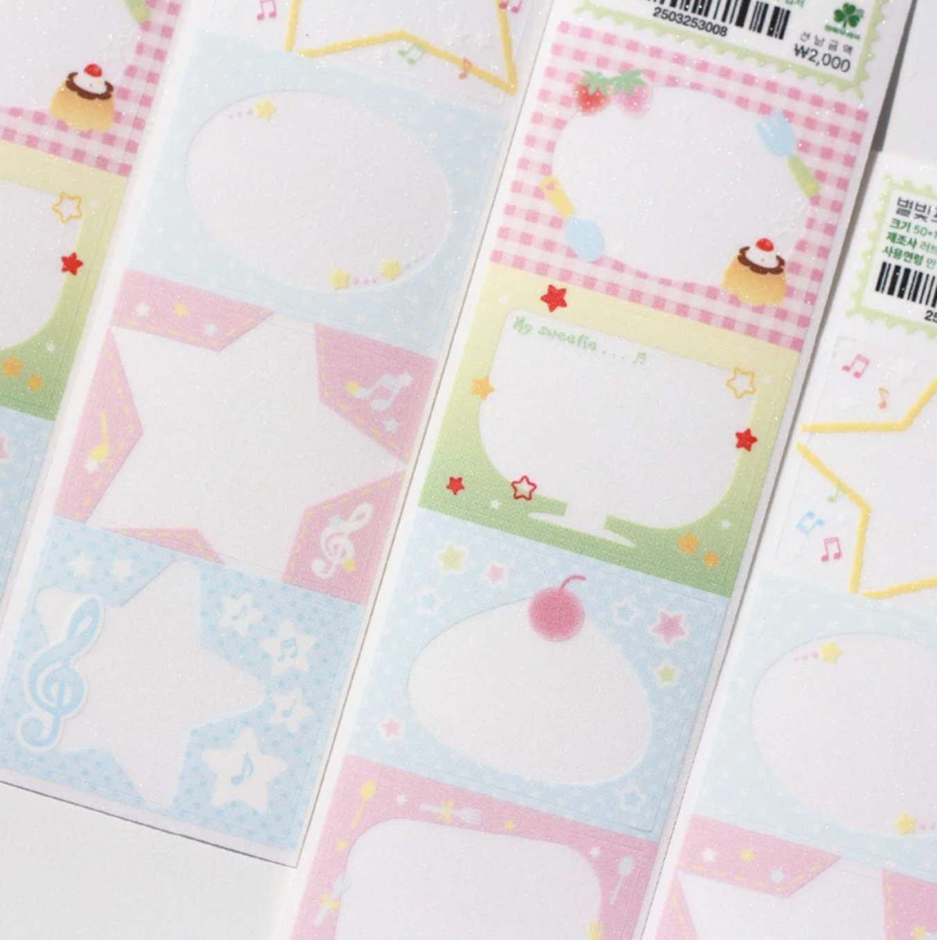 [PT30] NEW Polticker 'Happiness Post Office Collaboration' Frame Sticker Sheets (options)