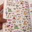[SY76] NEW Syom x Nyung Nyung Shop Collaboration 'Dinnosaur' Kisscut Masking Tape Set