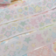 [RY34] NEW Rayeon Fancy 'Doodle Twinkle' Glitter Kisscut Masking Tape
