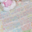 [RY35] NEW Rayeon Fancy 'Silly Heart' Glitter Kisscut Masking Tape
