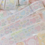 [RY35] NEW Rayeon Fancy 'Silly Heart' Glitter Kisscut Masking Tape