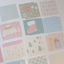 [RY16] NEW Rayeon Fancy 'Winter' Square Memo Sticker Set