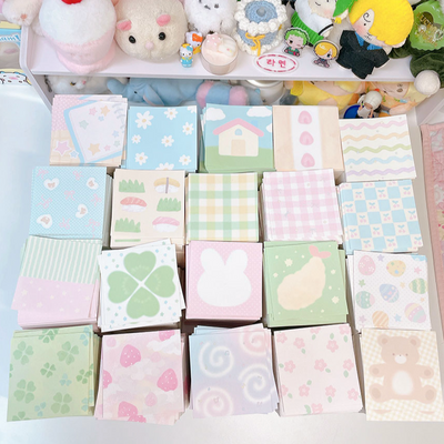 [RY13] NEW Rayeon Fancy 'Spring Pieces' Square Memo Sticker Set