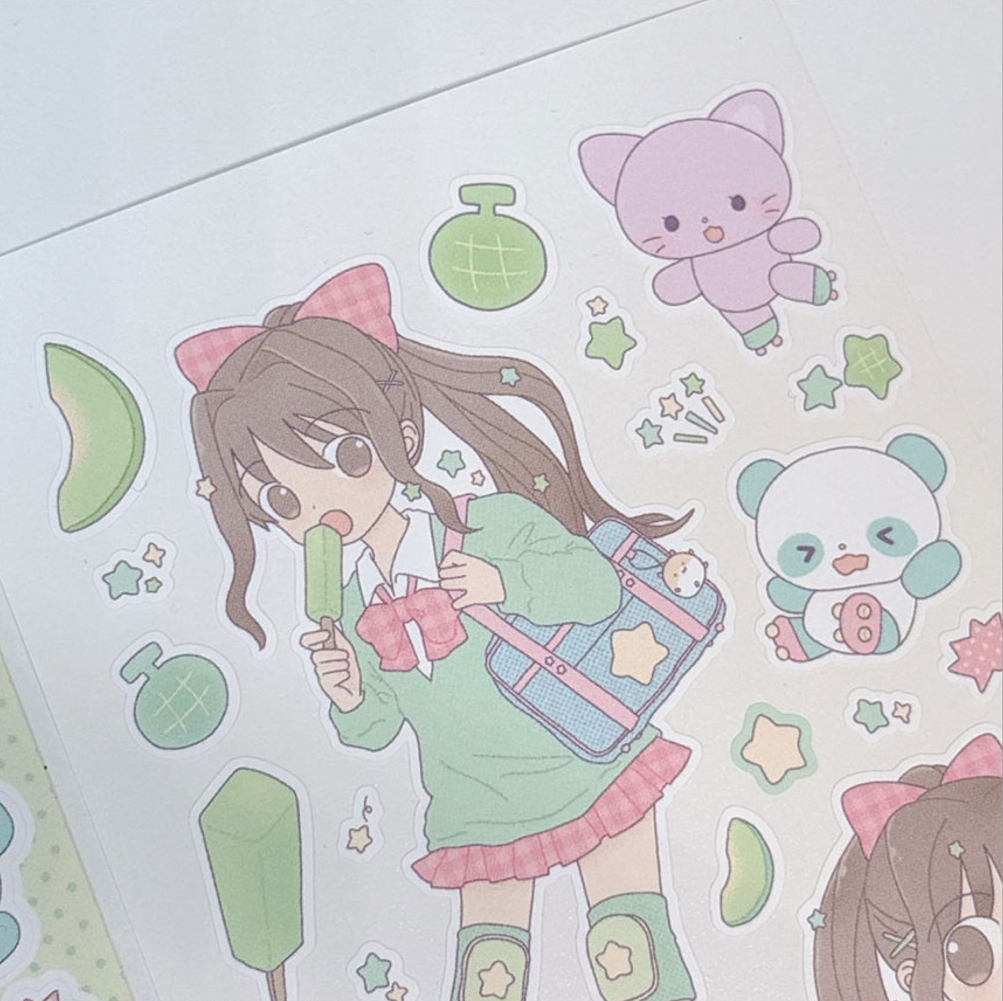 [RY10] NEW Rayeon Fancy 'Girls' Sticker Sheet Pack (Pack/Singles)