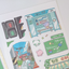 [RY02] NEW Rayeon Fancy 'Walking in the Streets' Matte Sticker Sheet