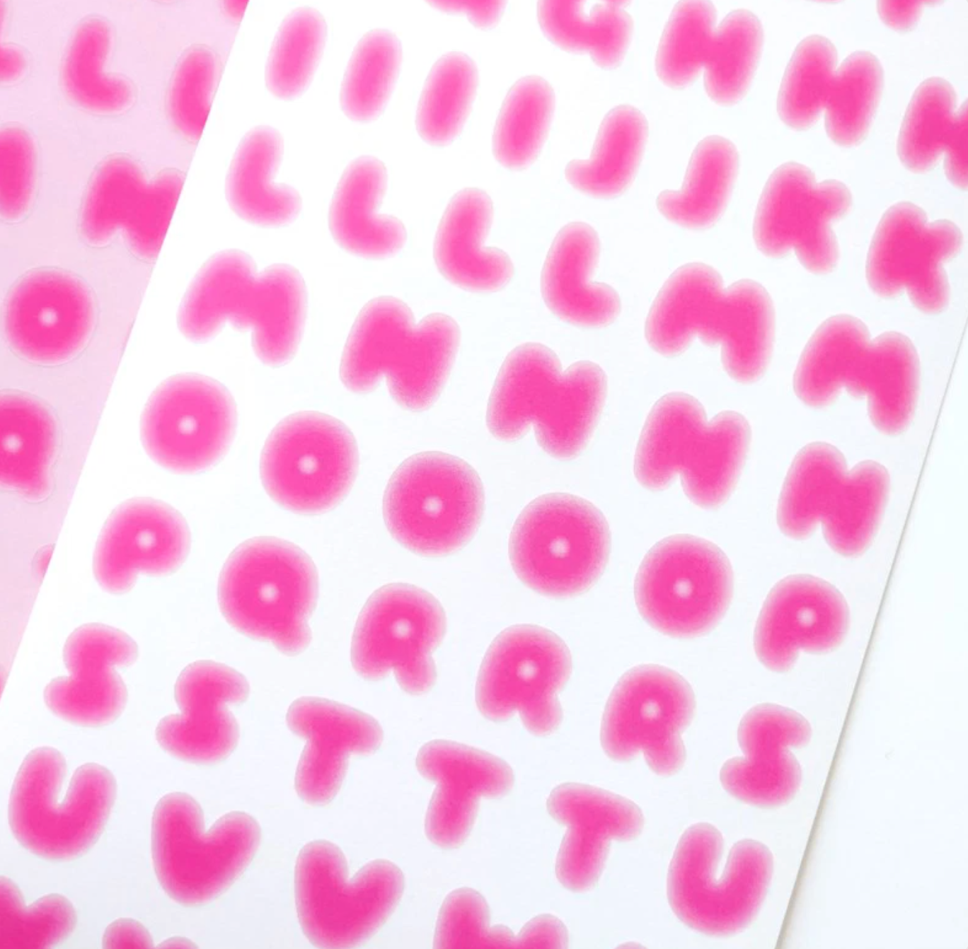 [PT05] NEW Polticker 'Ice Fruits ver.1' Alphabet Sticker Sheets (options)