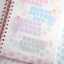 [PT06] NEW Polticker 'Pastel Plaid Stitch Alphabet Sticker Sheets (options)