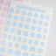 [PT06] NEW Polticker 'Pastel Plaid Stitch Alphabet Sticker Sheets (options)
