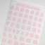 [PT06] NEW Polticker 'Pastel Plaid Stitch Alphabet Sticker Sheets (options)