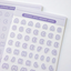 [PT07] NEW Polticker 'Pastel Stitch' Alphabet Sticker Sheets (options)