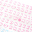 [PT09] NEW Polticker 'New Kid Cream Alphabet' Sugar Glitter Kisscut Masking Tape (options)