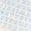 [PT09] NEW Polticker 'New Kid Cream Alphabet' Sugar Glitter Kisscut Masking Tape (options)