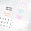 [PT10] NEW Polticker 'Handwritten Alphabet' Kisscut Masking Tape (options)