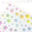 [PT11] NEW Polticker 'Emobossed Pastel Star' Rainbow Foil Kisscut Masking Tape