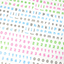 [PT18] NEW Polticker 'Embedded Stars Alphabet' Kisscut Masking Tape (options)