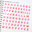 [PT24] NEW Polticker 'Sorbet Big Alphabet' Kisscut Masking Tape (options)