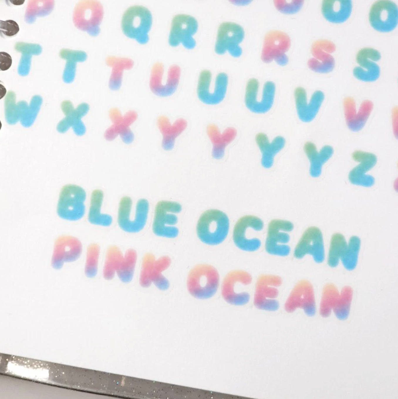 [PT25] NEW Polticker 'Ocean Big' Kisscut Masking Tape
