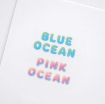 [PT25] NEW Polticker 'Ocean Big' Kisscut Masking Tape