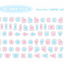 [PT26] NEW Polticker 'Candy Alphabet' Kisscut Masking Tape (options)