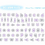 [PT26] NEW Polticker 'Candy Alphabet' Kisscut Masking Tape (options)