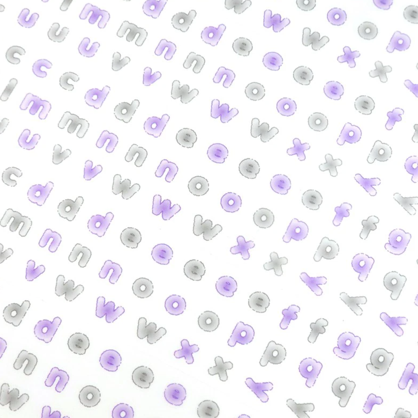 [PT26] NEW Polticker 'Candy Alphabet' Kisscut Masking Tape (options)