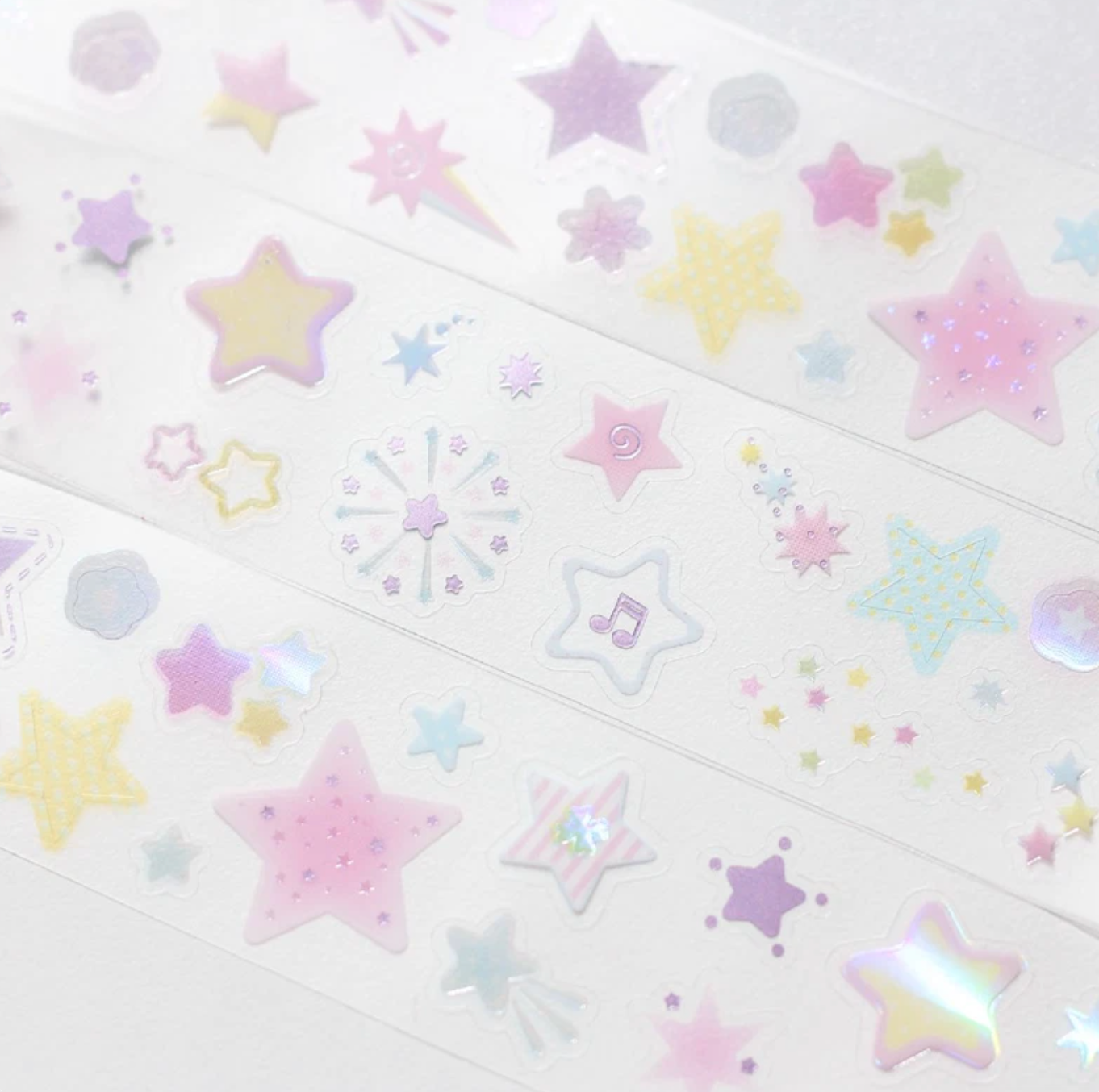 [PT33] NEW Polticker 'Happiness Post Office Collaboration' Pang Pang Star Kisscut Masking Tape