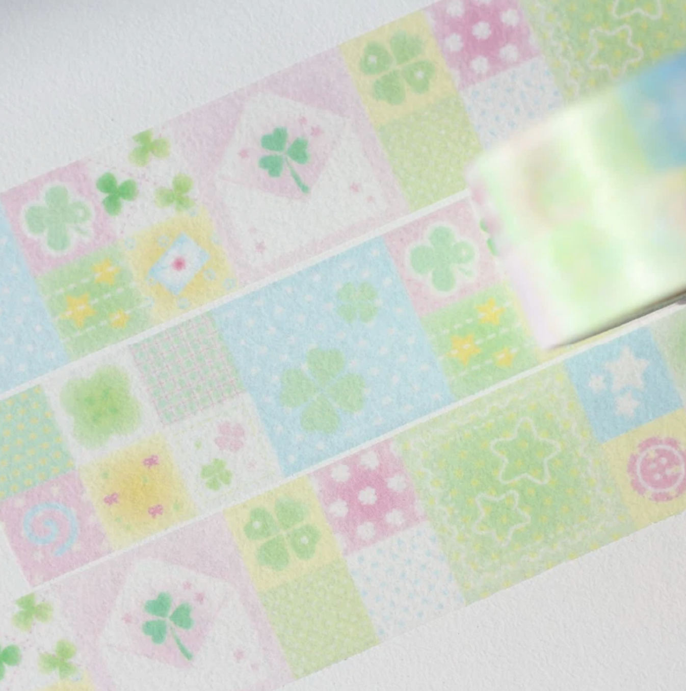 [PT34] NEW Polticker 'Happiness Post Office Collaboration' Lucky Letter Quilt Masking Tape