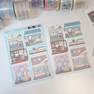 [RY03] NEW Rayeon Fancy 'My Favorite Store' Matte Sticker Sheet