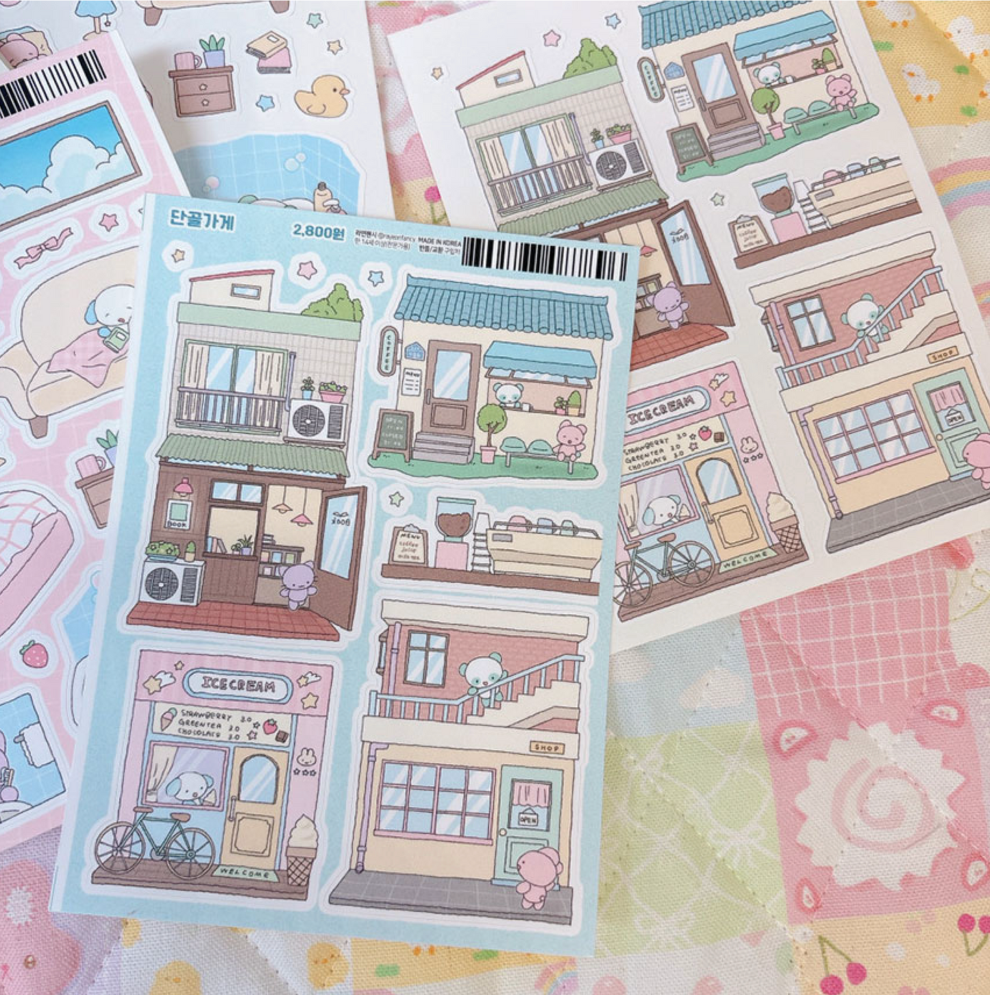 [RY03] NEW Rayeon Fancy 'My Favorite Store' Matte Sticker Sheet