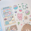 [RY01] NEW Rayeon Fancy 'Gasha! Random Gashapon!' Matte Sticker Sheet