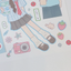 [RY28] NEW Rayeon Fancy 'Blue Excitement' Matte Sticker Sheet