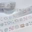 [RY30] NEW Rayeon Fancy 'Firework Clear 3D Silver Foil' Kisscut Masking Tape