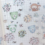 [RY30] NEW Rayeon Fancy 'Firework Clear 3D Silver Foil' Kisscut Masking Tape