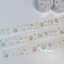 [RY31] NEW Rayeon Fancy 'Soft Deco Clear 3D Foil' Kisscut Masking Tape