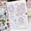 [RY23] NEW Rayeon Fancy 'New Yogurt Menu is Out!' Sand Glitter Clear Sticker Sheet