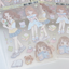 [RY24] NEW Rayeon Fancy 'Let's Read a Book' Sand Glitter Clear Sticker Sheet