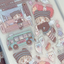 [RY19] NEW Rayeon Fancy 'Yokai Hunting' Sand Glitter Clear Sticker Sheet