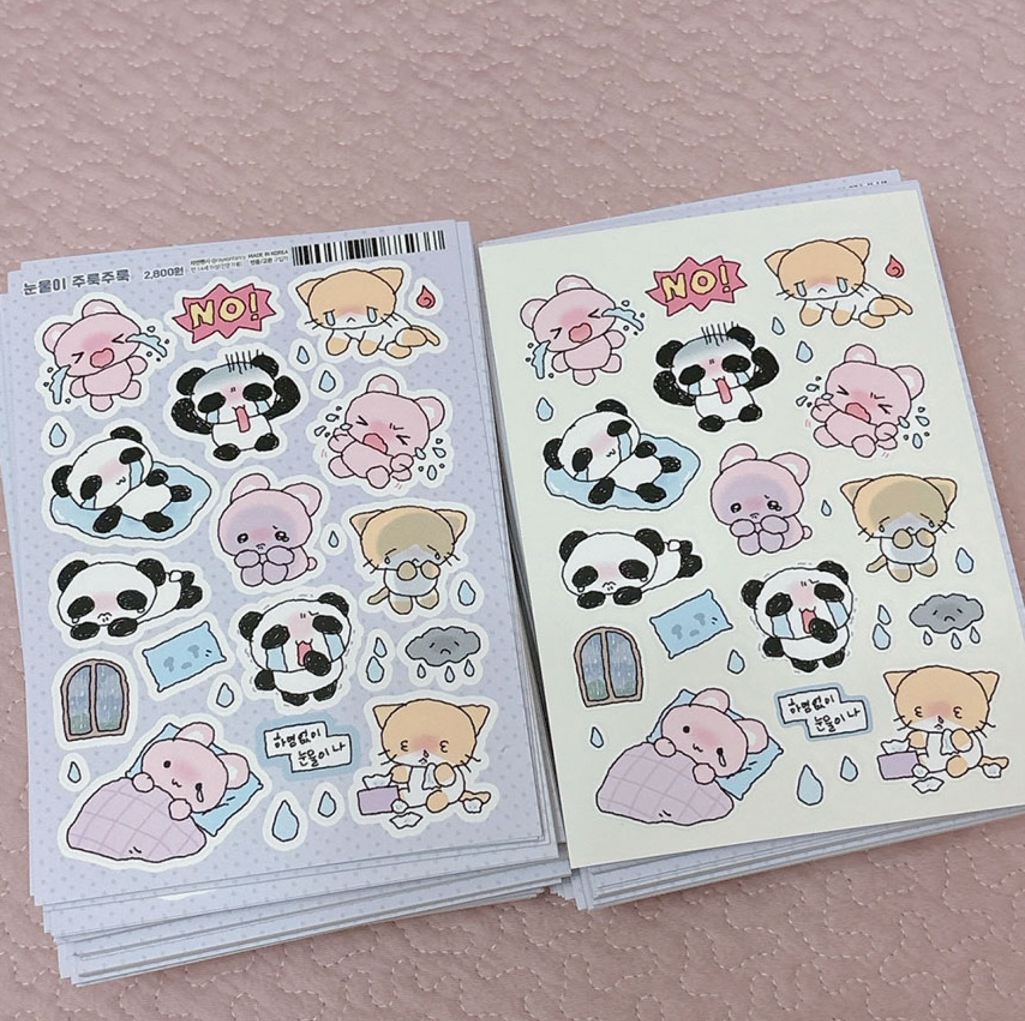 [RY21] NEW Rayeon Fancy 'Tears After Tears' Matte Sticker Sheet