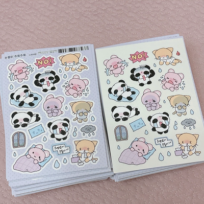 [RY21] NEW Rayeon Fancy 'Tears After Tears' Matte Sticker Sheet