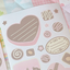 [RY12] NEW Rayeon Fancy 'Strawberry Chocolate' Sticker Sheet Pack (Pack/Singles)