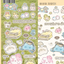 [SY86] NEW Syom Round and Round Fall Things Sticker Pack (Singles/Pack)