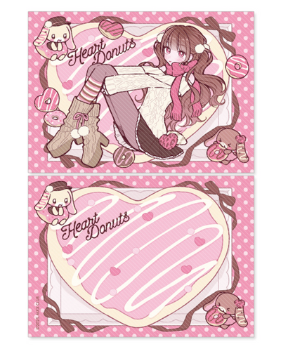 [MX86] NEW Maxxie Club 'Heart Donut' Postcard