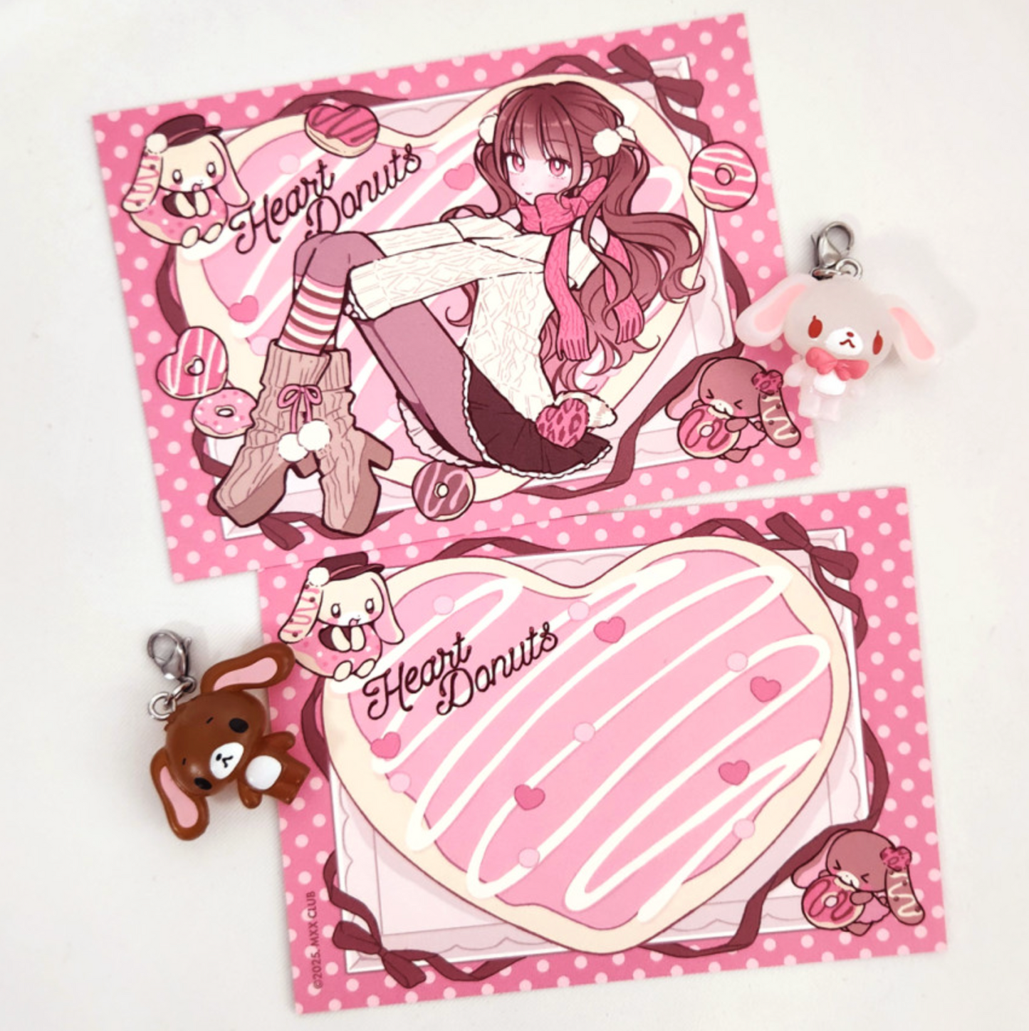 [MX86] NEW Maxxie Club 'Heart Donut' Postcard