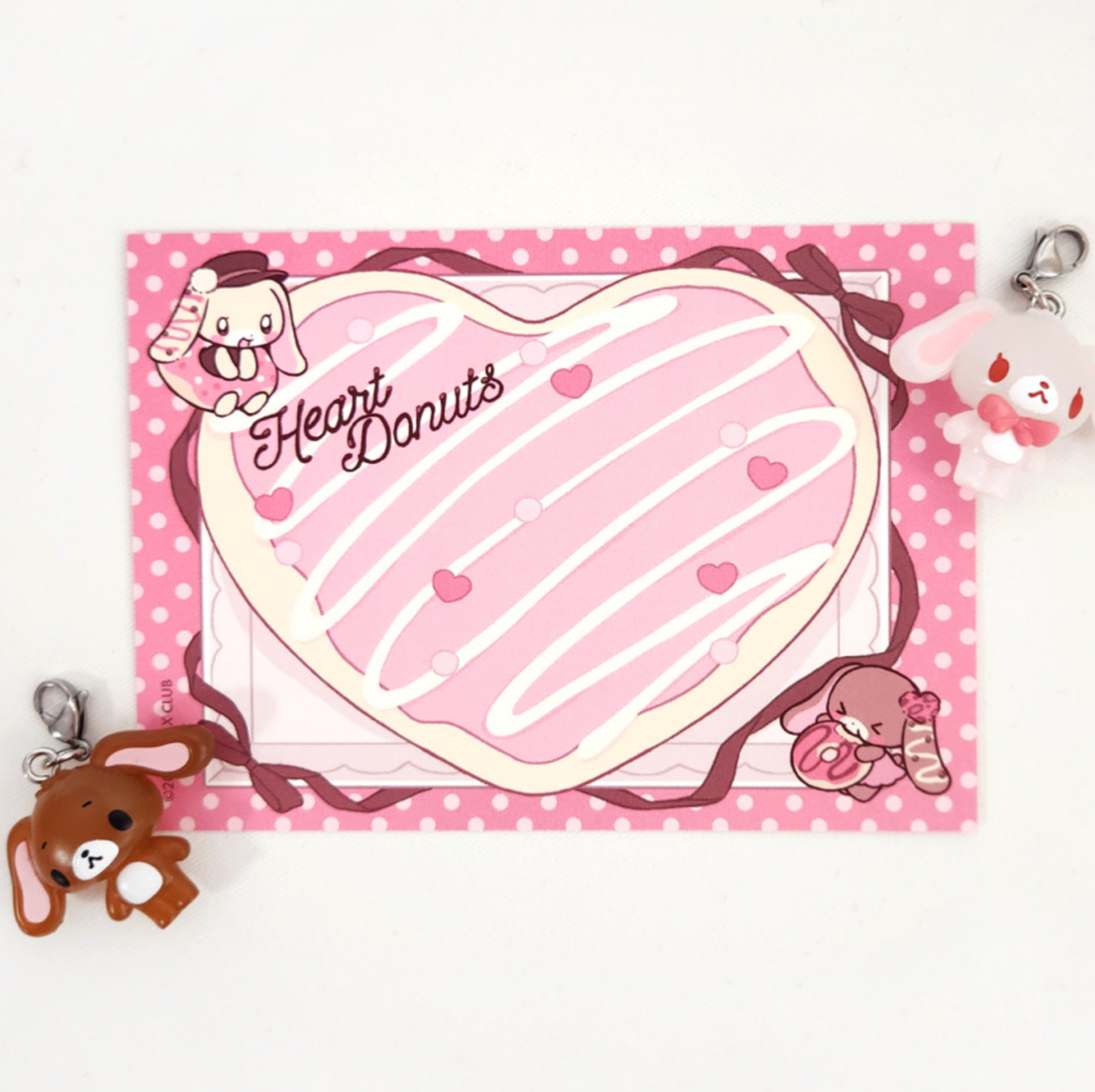 [MX86] NEW Maxxie Club 'Heart Donut' Postcard