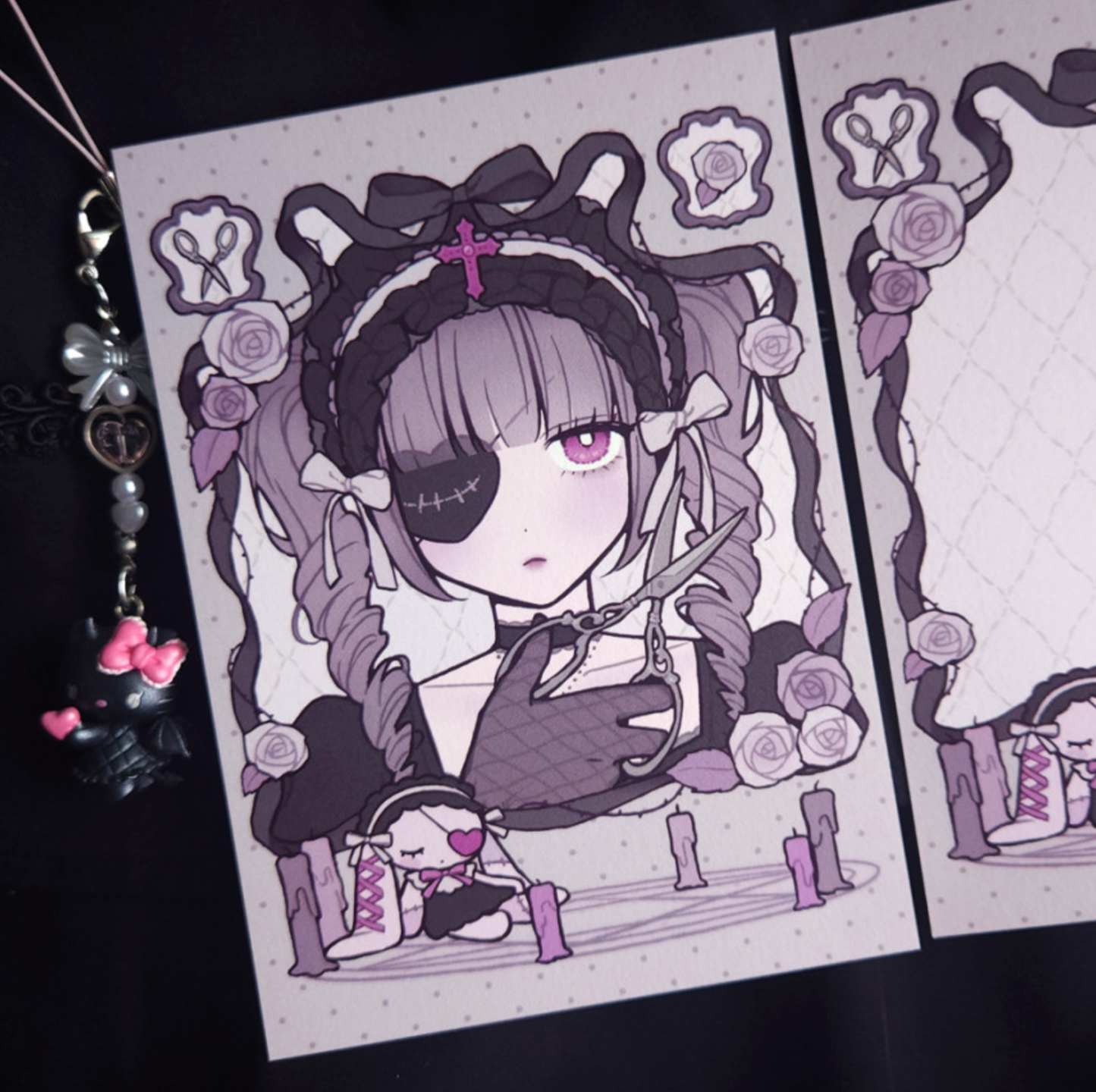 [MX89] NEW Maxxie Club 'Spooky Gothic' Postcard