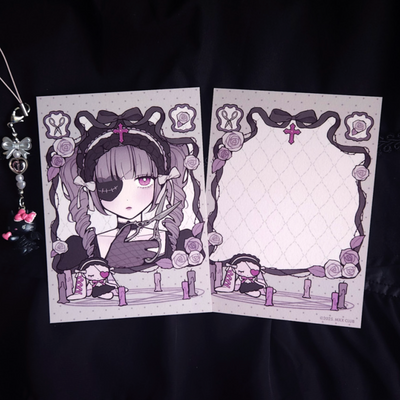 [MX89] NEW Maxxie Club 'Spooky Gothic' Postcard