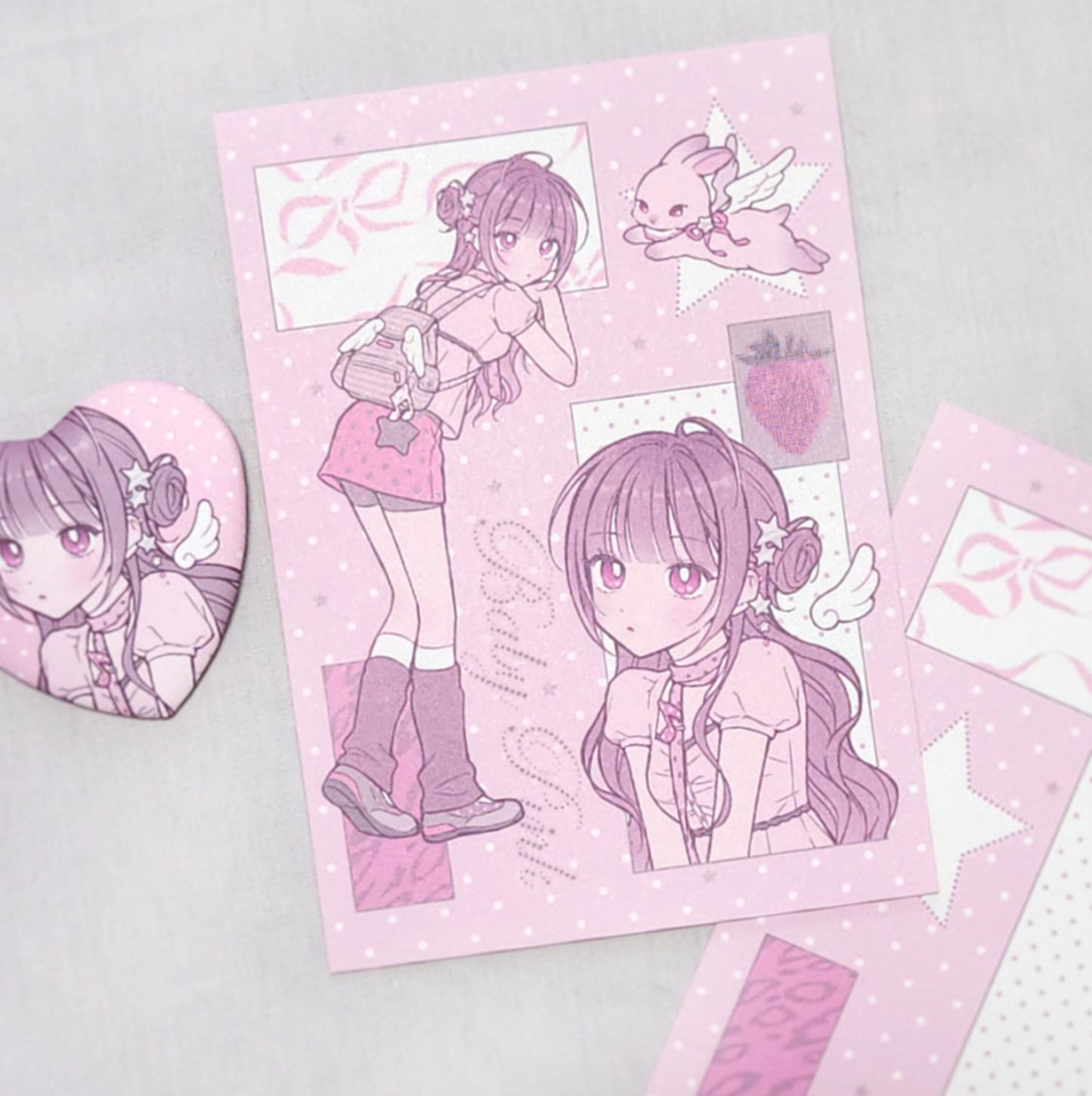 [MX92] NEW Maxxie Club 'Baby Colors' Postcard (options)