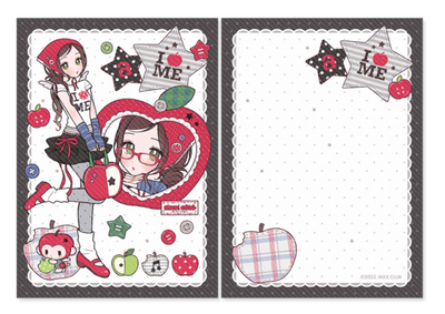 [MX97] NEW RESTOCK Maxxie Club 'Red Apple' Postcard