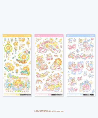 [GO72] NEW Gowoongrim 'Return of Friendly Weather' Sticker Pack (Pack/Singles)